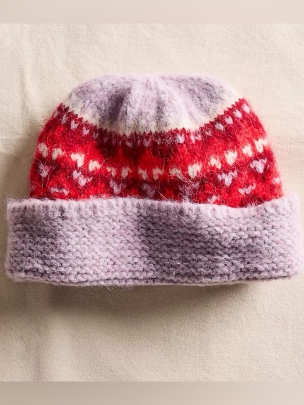 NWT Free People Coming Home Fairisle Beanie